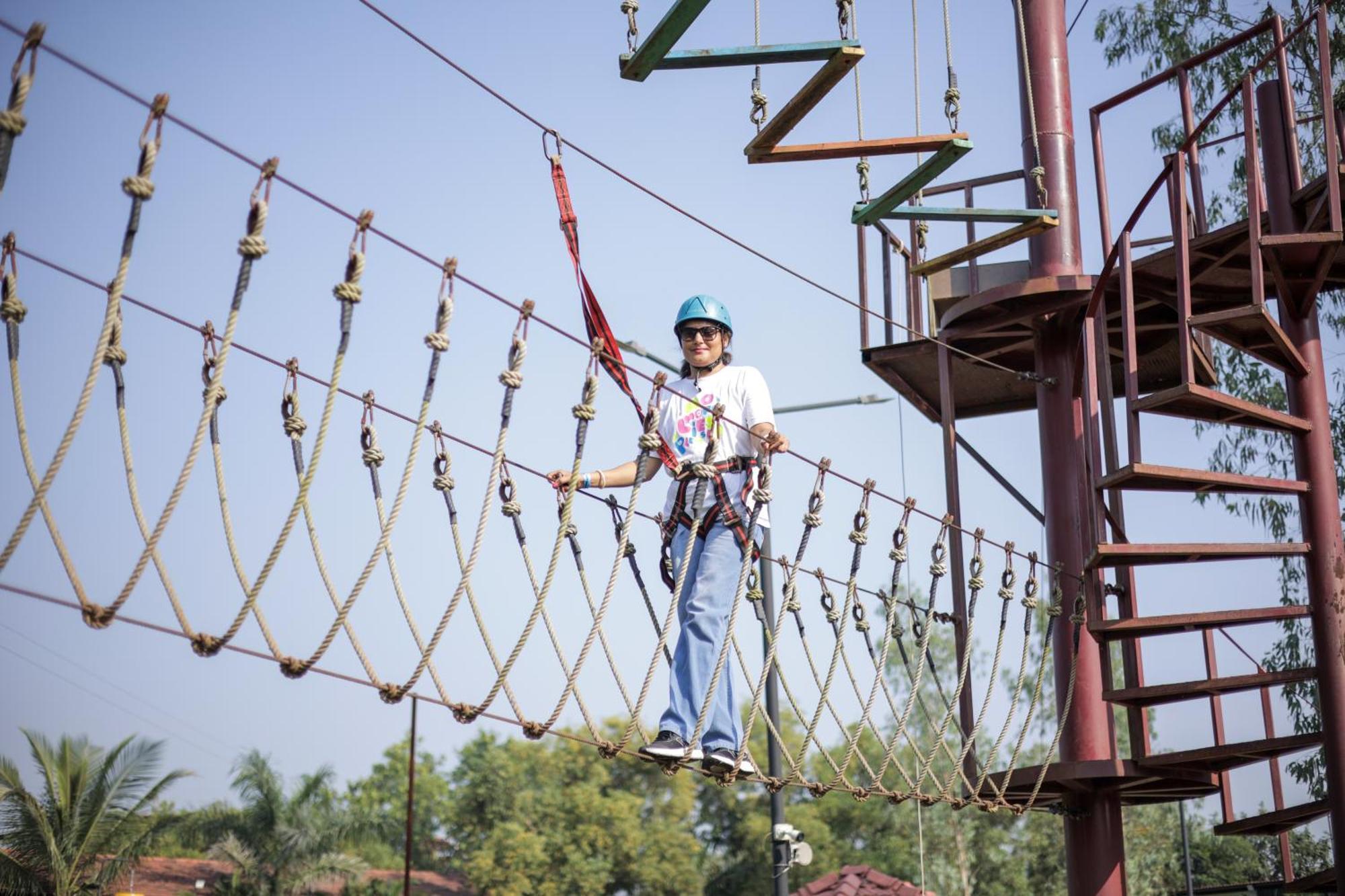 Vits Roccia Hill Resort And Adventure Park, Navapur Songadh Eksteriør bilde